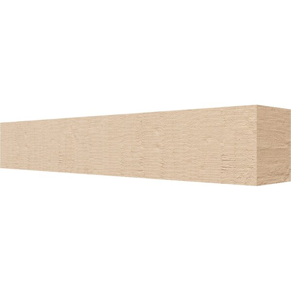 Ekena Millwork 4in. W x 4in. H x 24in. L Block Woodgrain TimberThane Rafter Tail, Primed Tan RFTUR04X04X24BLKRCPR - main
